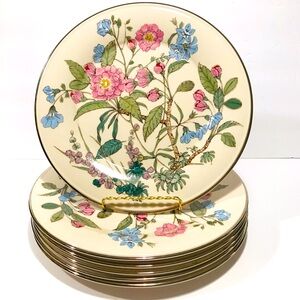 Gorham Fairmeadows Dinner Plates Set of 6 Made in USA 10.5”